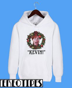 Top Christmas Wreath Home Alone Kevin Scream Hoodie