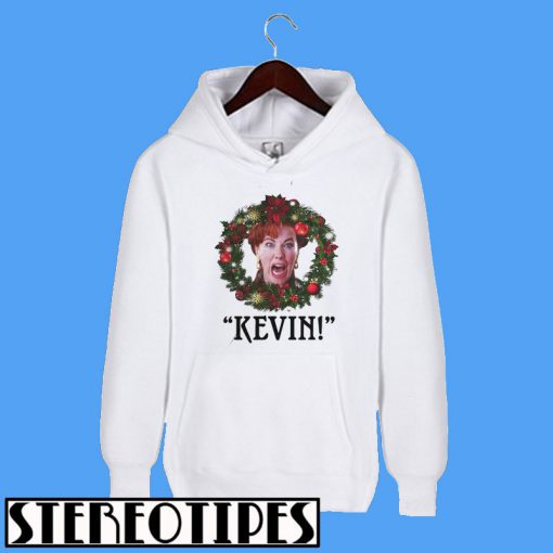 Top Christmas Wreath Home Alone Kevin Scream Hoodie