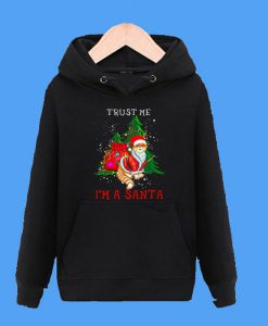 Trust Me I'm A Santa Cat Lovers Hoodie