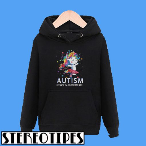 Unicorn Autism Dancing To a Different Beat Hoodie