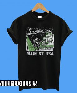 Picture Main St USA Season's Greetings T-Shirt