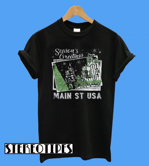 Picture Main St USA Season's Greetings T-Shirt