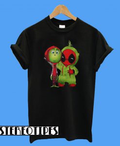 Deadpool And Grinch Christmas T-Shirt