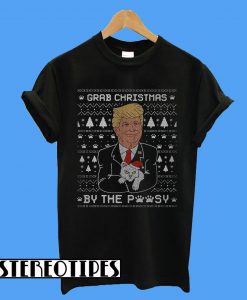 Donald Trump Grab Christmas By The Pussycat T-Shirt