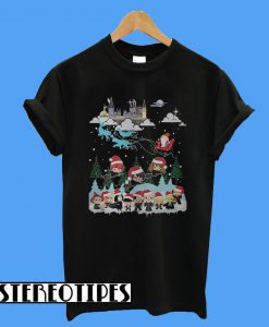 Harry Potter Chibi Christmas T-Shirt