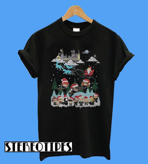Harry Potter Chibi Christmas T-Shirt
