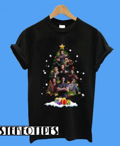 Jensen Ross Ackles Christmas Tree T-Shirt