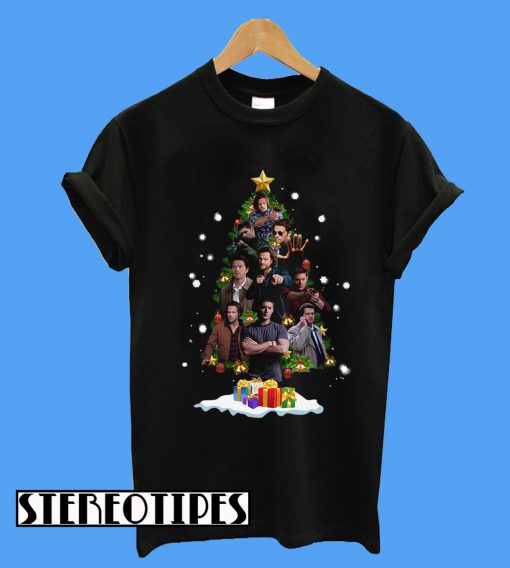 Jensen Ross Ackles Christmas Tree T-Shirt