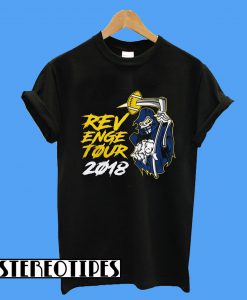 Michiga Revenge Tour 2018 Football T-Shirt