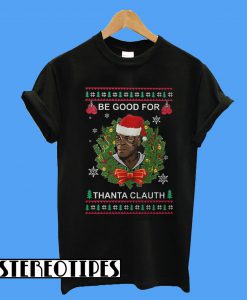 Mike Tyson Thanta Clauth Santa Claus ugly Christmas T-Shirt