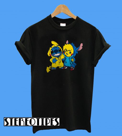 Pikachu & Stitch T-Shirt