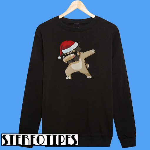 Christmas Pug Dancing Sweatshirt