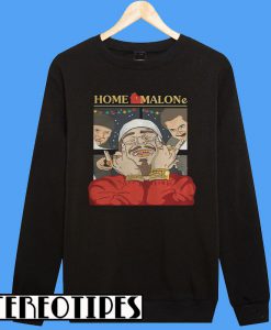 Home Alone and Post Malone Mashup Sweatshirt