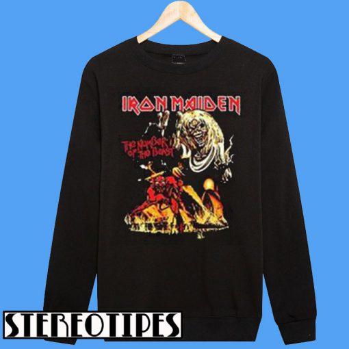 Iron Maiden The Number Of The Beast Sweatshirt