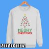 Meowy Christmas Tree Sweatshirt