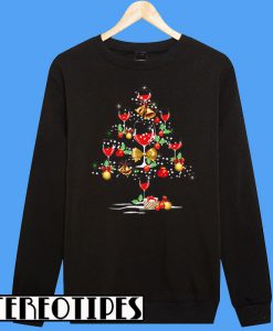 Mery Christmas Wine Sweatshirt