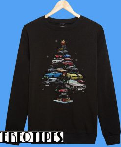 Mustang Car Christmas Tree Sweatshirt