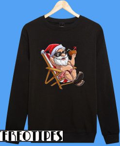 Santa Christmas in July Sweatshirt