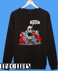 Stan Lee Goodbye My Children Marvel Avengers Sweatshirt