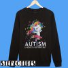 Unicorn Autism Dancing To a Different Beat Sweatshirt