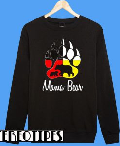Bear paw Mama Bear Sweatshirt