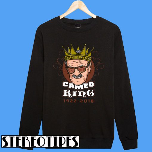 Cameo King Stan Lee 1922 2018 Sweatshirt