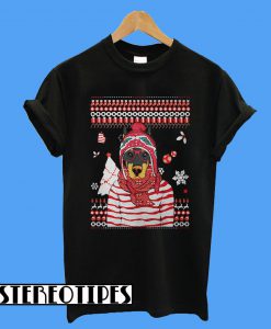 Christmas Doberman Pinscher T-Shirt