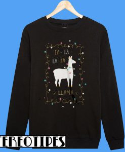 Christmas Fa-la la-la Llama Sweatshirt