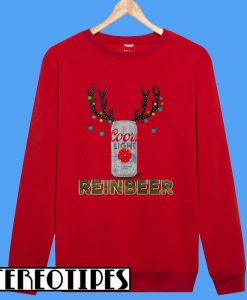 Christmas ReinBeer Coors Light Sweatshirt