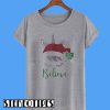 Christmas Unicorn Believe T-Shirt