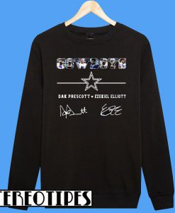 Cowboys Dak Prescott Ezekiel Elliott Sweatshirt