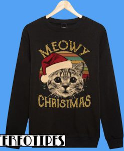 Cutie Meowy Christmas Sweatshirt