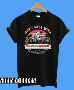 Don't Mess With Grandma Saurus T-Shirt