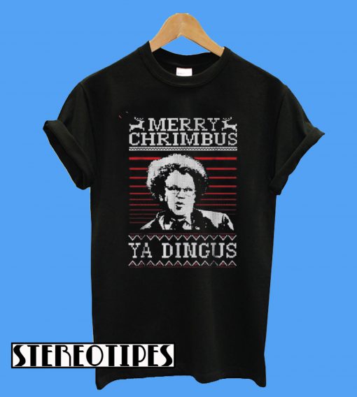 Dr. Steve Brule Merry Chrimbus Ya Dingus Ugly T-Shirt