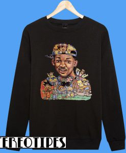 Dragon Ball Will Smith Sweatshirt