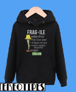 Funny Christmas Fragile Major Award Leg Lamp Hoodie