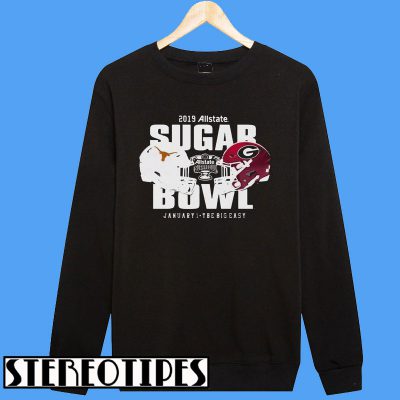 Georgia vs Texas Sugar Bowl Sweatshirt - stereotipes