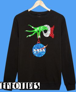 Grinch Hand Merry Christmas Sweatshirt