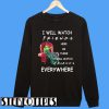 Grinch I Will Watch Friends Here or There I Will Watch Friends Everywhere Sweatshirt