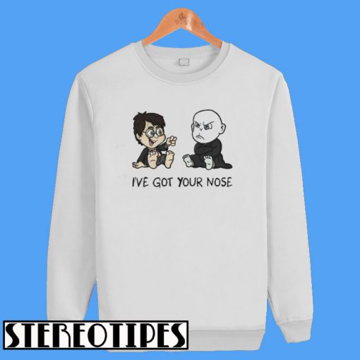 Harry Potter And Voldemort I’ve Got Your Nose Sweatshirt