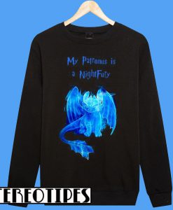 Harry Potter my Patronus is a Night Fury Sweatshirt