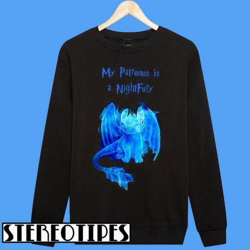 Harry Potter my Patronus is a Night Fury Sweatshirt
