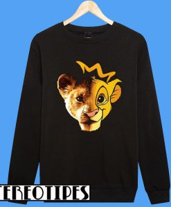 Lions Disney Lion King Face Sweatshirt