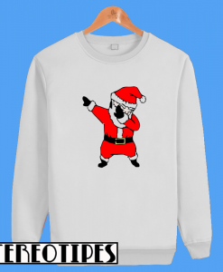 Lustige Abtupfen Santa Weihnachten Lustige Sweatshirt