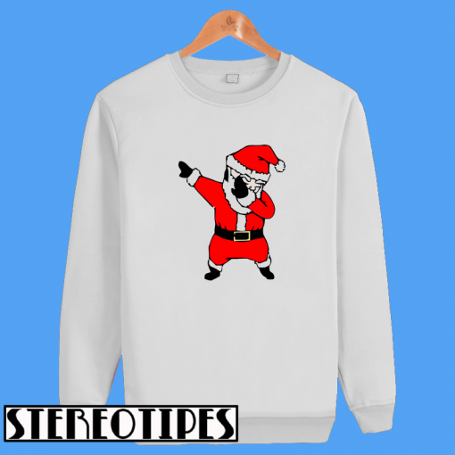 Lustige Abtupfen Santa Weihnachten Lustige Sweatshirt