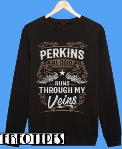 Perkins I'm Not Superhero More Powerful I Am Perkins Name Gifts Sweatshirt