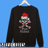 Pirate Husband Christmas Jolly Roger Skull Sweatshirt