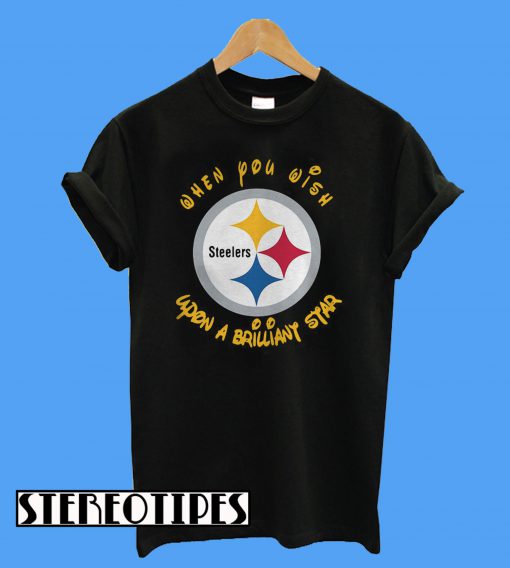 Pittsburgh Steelers When You Wish Upon a Brilliant Star T-Shirt