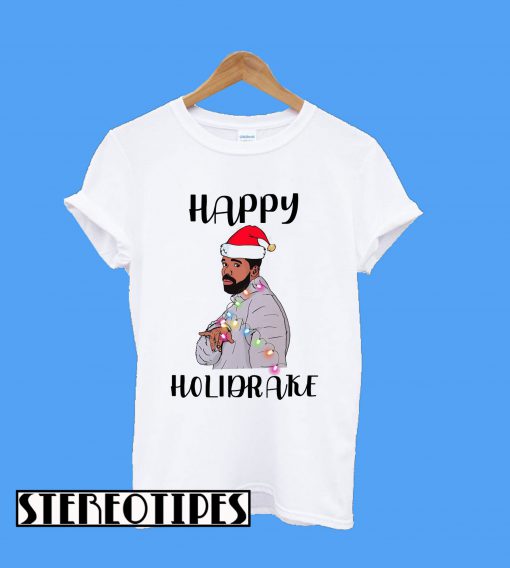 Happy Holidrake Ugly Christmas T-Shirt