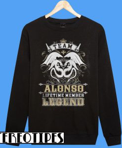 Team Alonso Lifetime Member Legend Alonso Sweatshirt